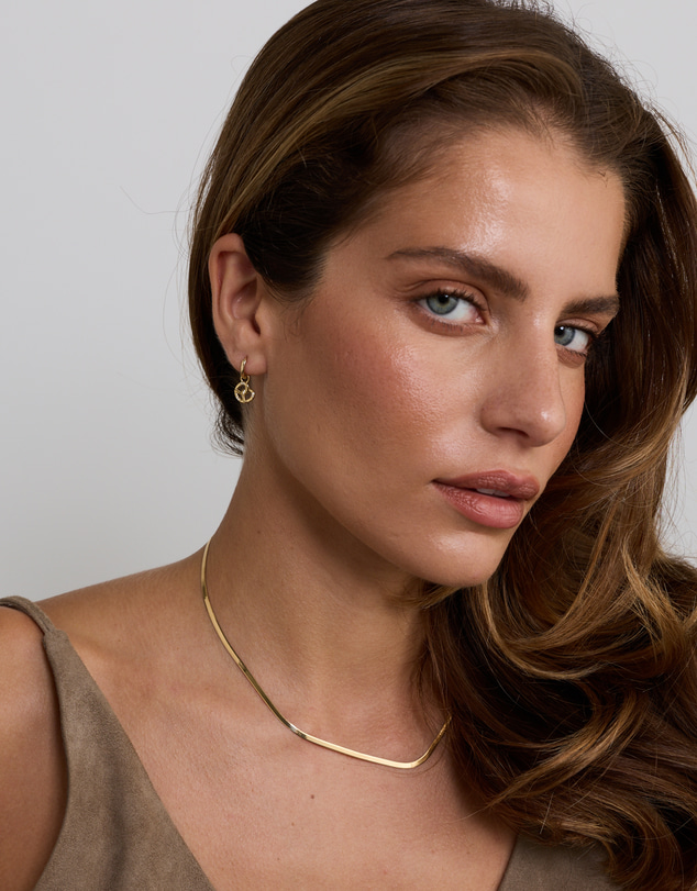 Michael Hill - Pretzel Earring Charm in 18kt Vermeil