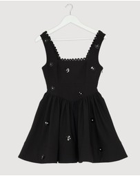 Revibe - Repaired BY JOHNNY. Nova Scallop Mini Dress - AU 6