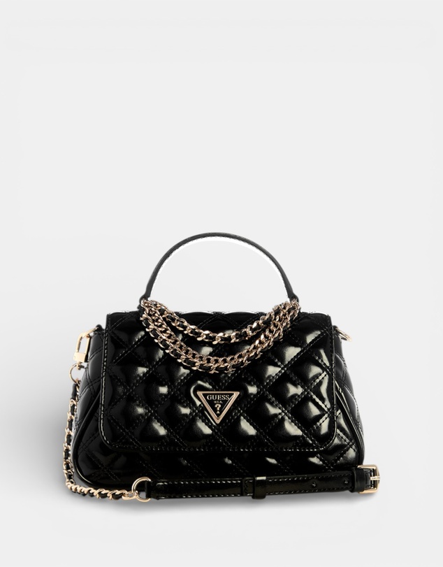 GUESS - Giully Top Handle Flap Bag