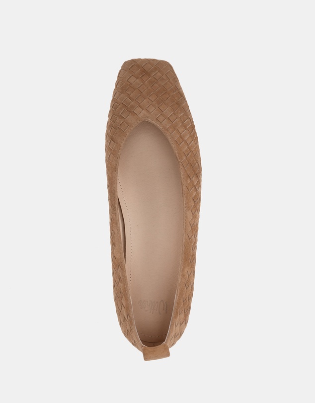 Wittner - Berty Woven Suede Leather Ballet Flats