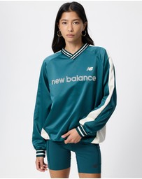 New Balance - Satin Woven Pullover