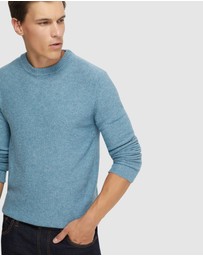 Oxford - Leon Crew Neck Wool Rich Knit