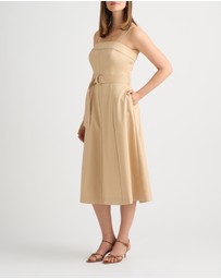 David Lawrence - Aniston Cotton Sateen Dress