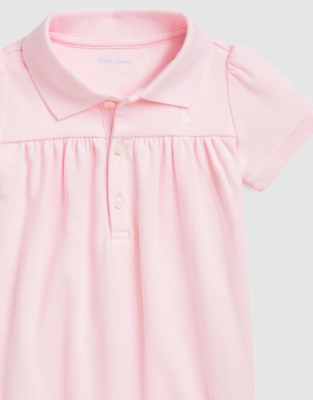 Polo Ralph Lauren - Cotton Interlock Polo Bubble Shortalls - Babies