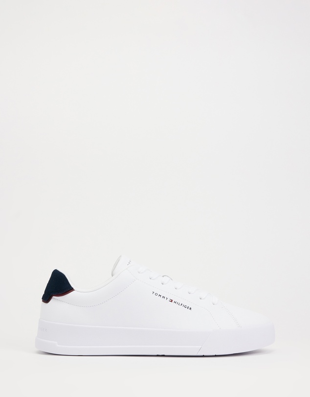 Tommy Hilfiger - Th Court 7A Ess Th Court Leather Sneakers - Men's