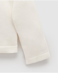 Purebaby - Embroidered Cardigan - Babies-Kids