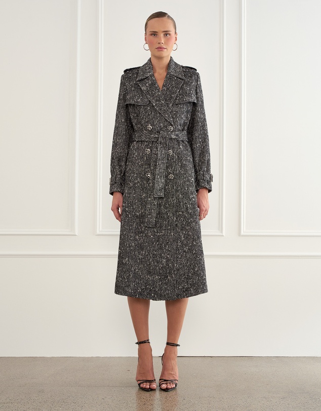 Aqua Blu Australia - Nyx Brooklyn Trench Coat