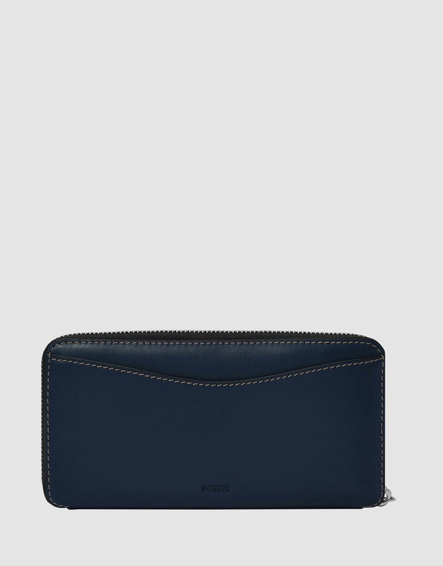 Fossil - Lennox Blue Wallet