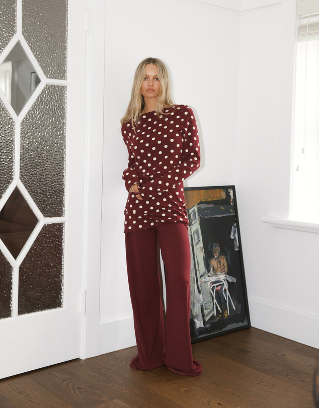 Resting - CloudKnit Jersey Marnie Long Sleeve Dress