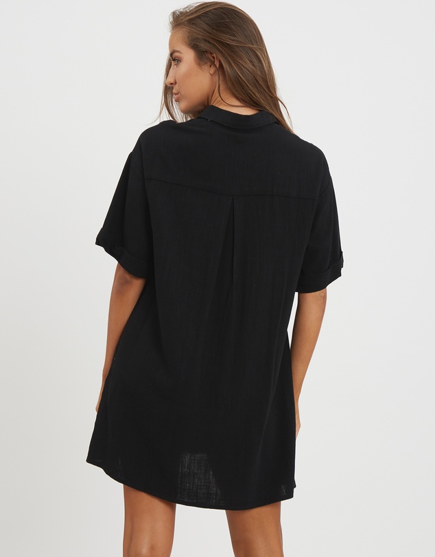 The Fated - Finesse Relaxed Shirt Dress