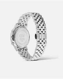Daniel Wellington - Iconic Chronograph 42mm Arch 5-Link Onyx Panda S
