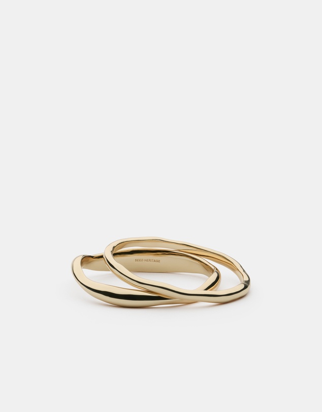 Seed Heritage - Molten Bangle Set
