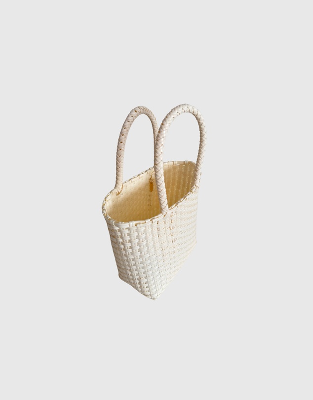 Mimmi Terra - Woven Micro Tote Marscapone