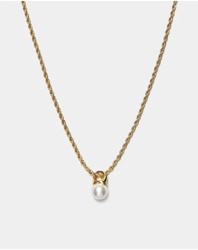 MIMCO - En Pointe Pearl Pendant Necklace