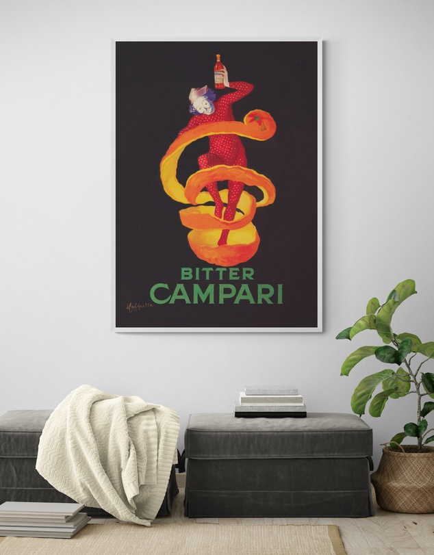 Inka Arthouse - Bitter Campari Art Print