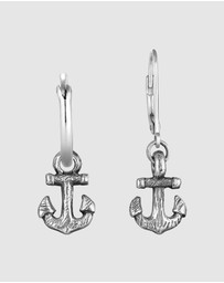 Haze & Glory - ICONIC EXCLUSIVE - Earrings Set Anchor in 925 Sterling Silver
