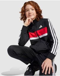 adidas Sportswear - Seasonal Essentials Tiberio 3 Stripes Tricot Tracksuit - Teens