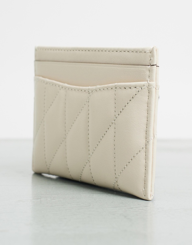 Coach - Essential Quilted Pillow Leather Flat Card Case