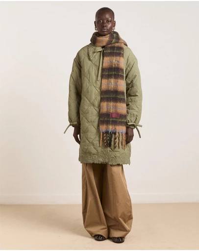 Damson Madder - Avery Quilted Coat