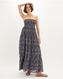 Amelius - Diane Batik Print Maxi Dress