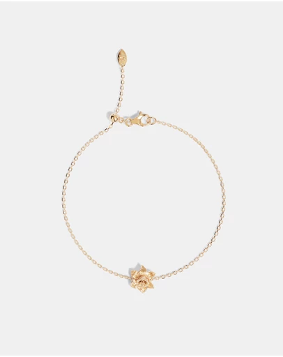 By Charlotte - Birth Flower Bracelet - Daffodil March