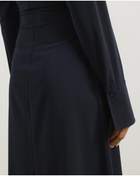 Atmos&Here - Franki Ruched Waist Midi Dress