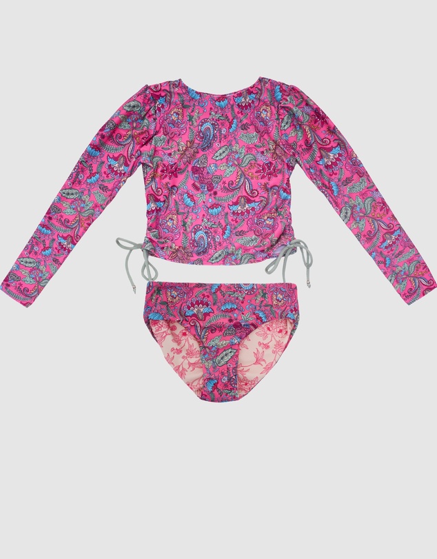 Olga Valentine - Long Sleeve 2-Piece Swim Set