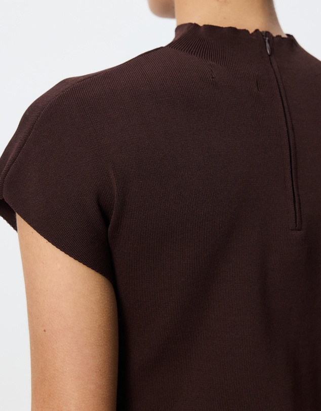 Tussah - Clara Grow On Sleeve Knitted Peplum Top