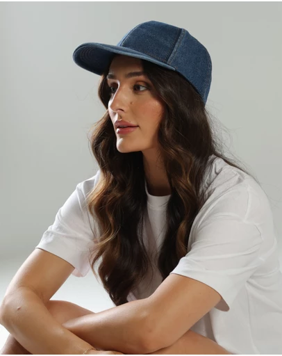 Morgan & Taylor - Parker Denim Cap in Blue