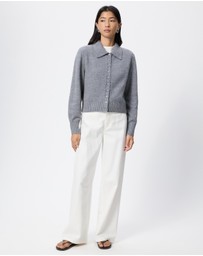 & Other Stories - Knitted Collar Cardigan