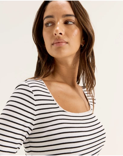 Review - Gia Stripe Top