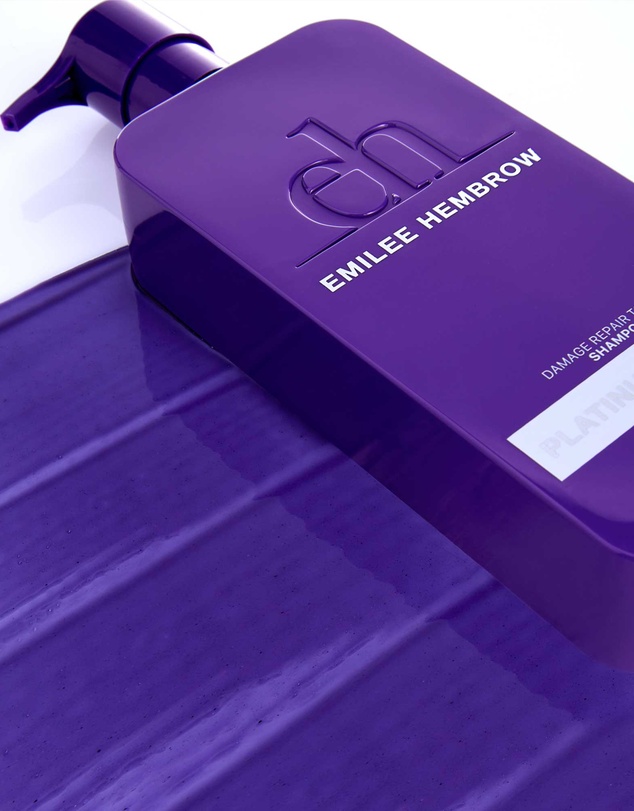 Silk Oil of Morocco - Silk Oil of Morocco x Emilee Hembrow Platinum Blonde Damage Repair Toning Shampoo