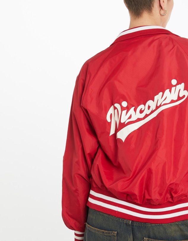 Vintage by The Real Deal - Pre Loved - Vintage 80s University of Wisconsin Bomber Jacket