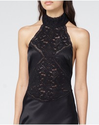 Third Form - Serenade Lace Halter Maxi