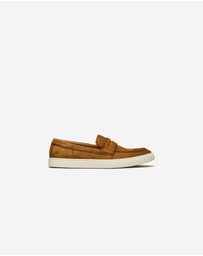 Calibre - Crepe Sole Slip-On Tan