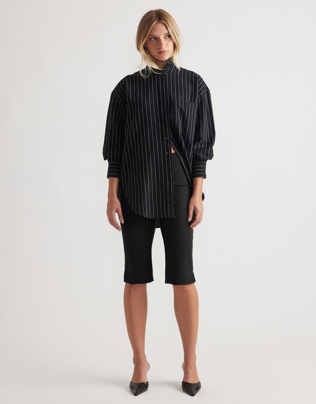 Decjuba - Heather Oxford Oversized Shirt