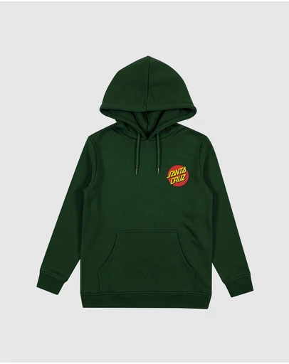 Santa Cruz - Classic Dot Puff Chest Hoodie - Teens