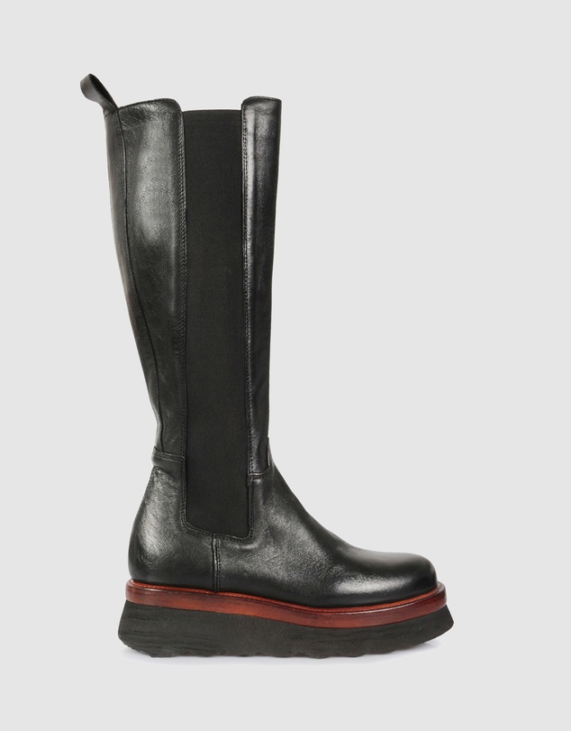 Sempre Di - Chloe-02 Knee-high Boots