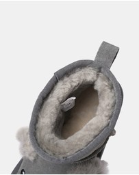 EVERAU - EverAU Ugg Koala Kids Plus Cow Suede Upper UGG Boots