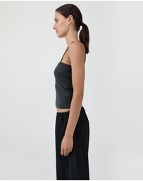 St. Agni - Organic Cotton Square Neck Camisole