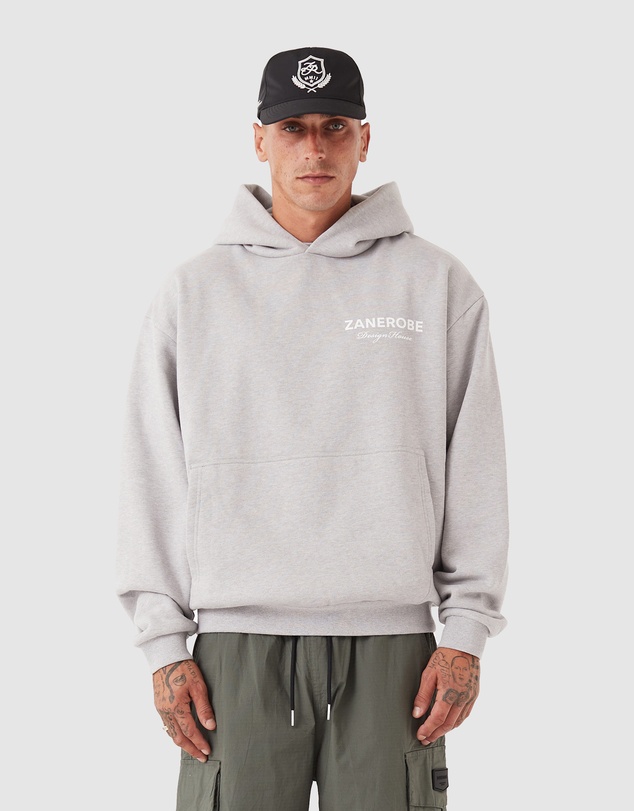 Zanerobe - ZDH Box Hood Grey Marle