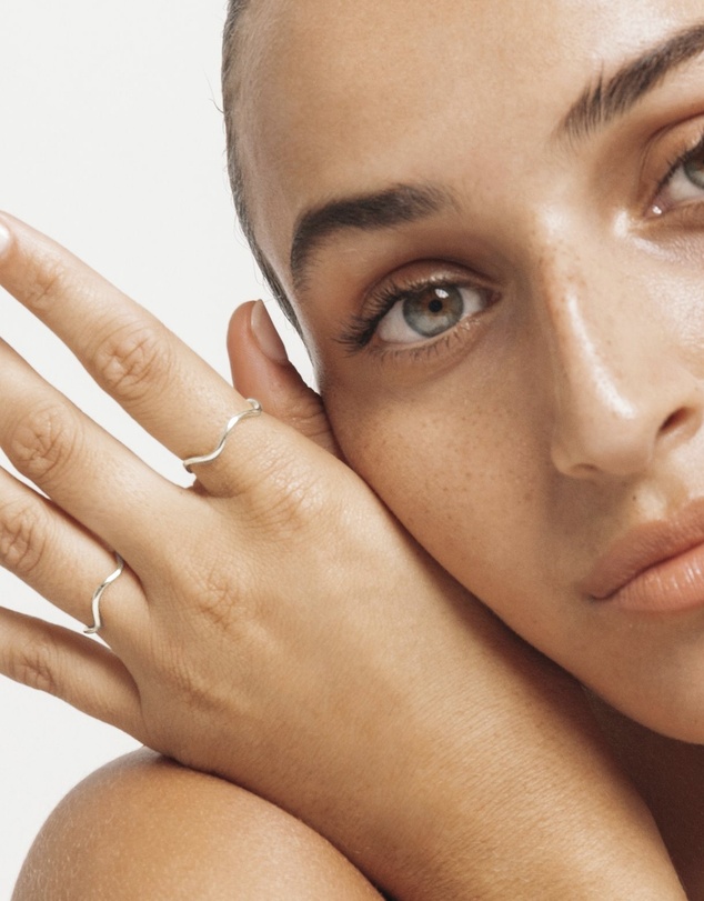 SAINT VALENTINE - Vera Wave Ring - Silver