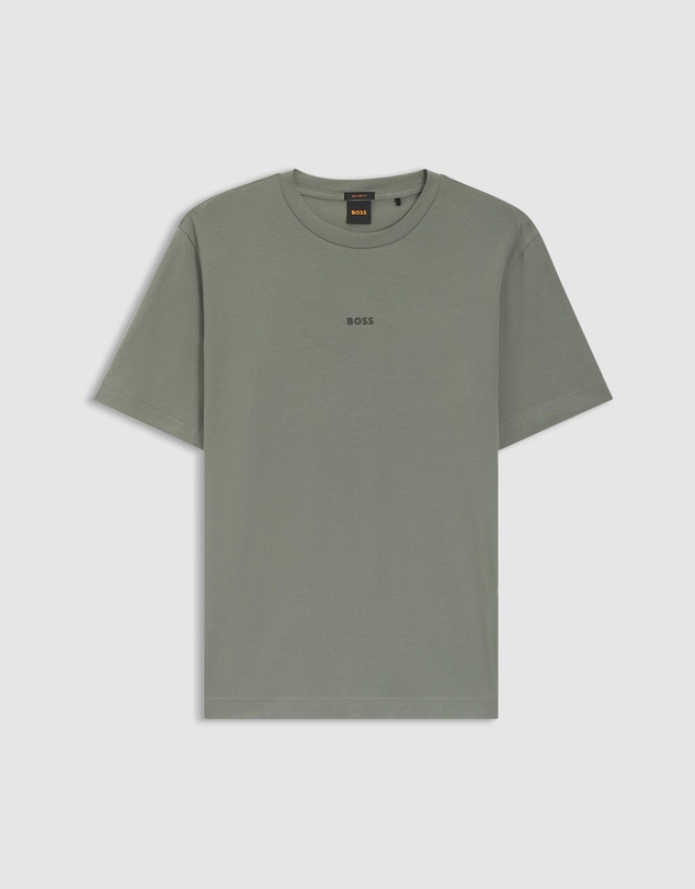 BOSS - Layered Logo Print Relaxed T-Shirt
