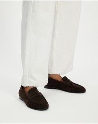 Atmos&Here - Luna Suede Loafers