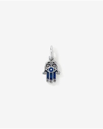 Michael Hill - Blue Hamsa Hand Pendant in Sterling Silver