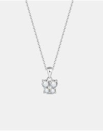 Mestige Kids - Little Flutter Necklace - Silver Plated