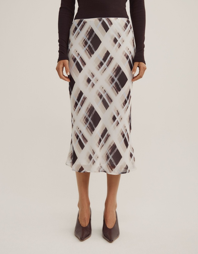 Witchery - Check Midi Skirt