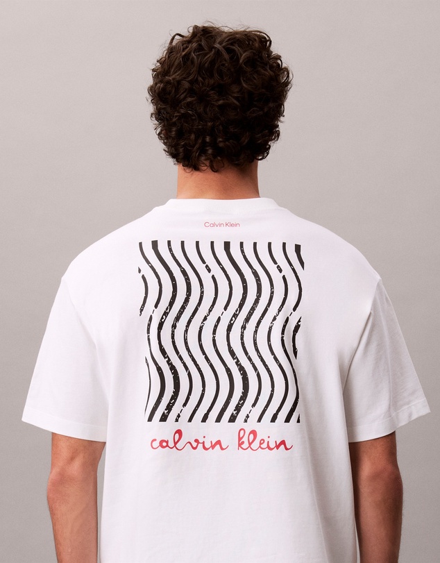 Calvin Klein Jeans - Line Logo Graphic Relaxed T‑Shirt