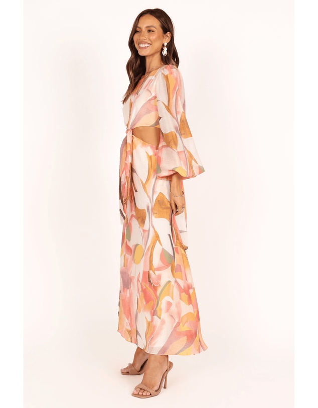 Petal & Pup - Laquin Long Sleeve Maxi Dress - Pink