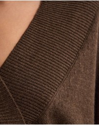 Oxford - Camille V-Neck Wool Blend Knit